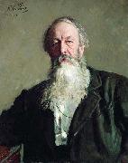Ilya Repin Vladimir Stasov oil painting